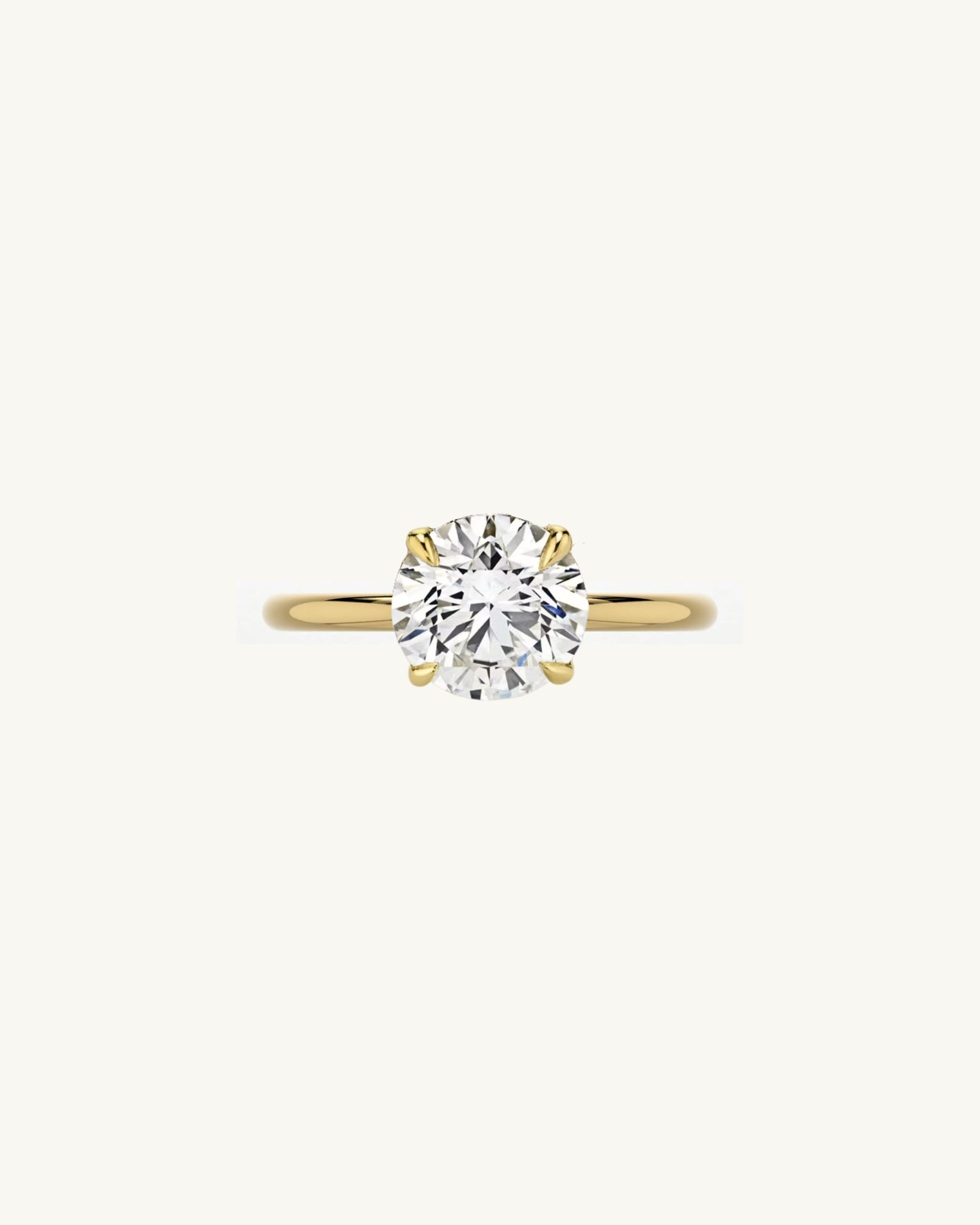 2.5ct ROUND CUT Luxe Ring
