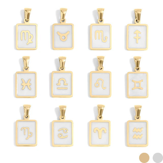 Zodiac Squared Pendant | GP