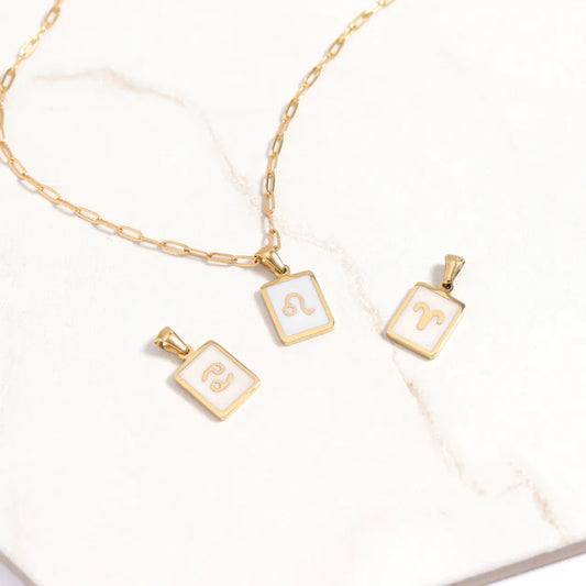 Zodiac Squared Pendant | GP