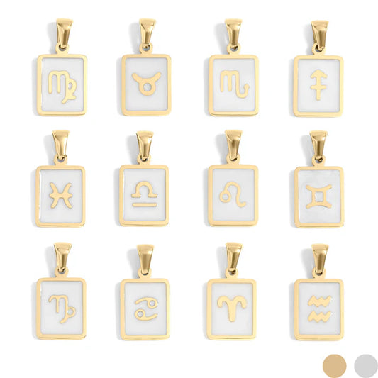 Zodiac Squared Pendant | GP